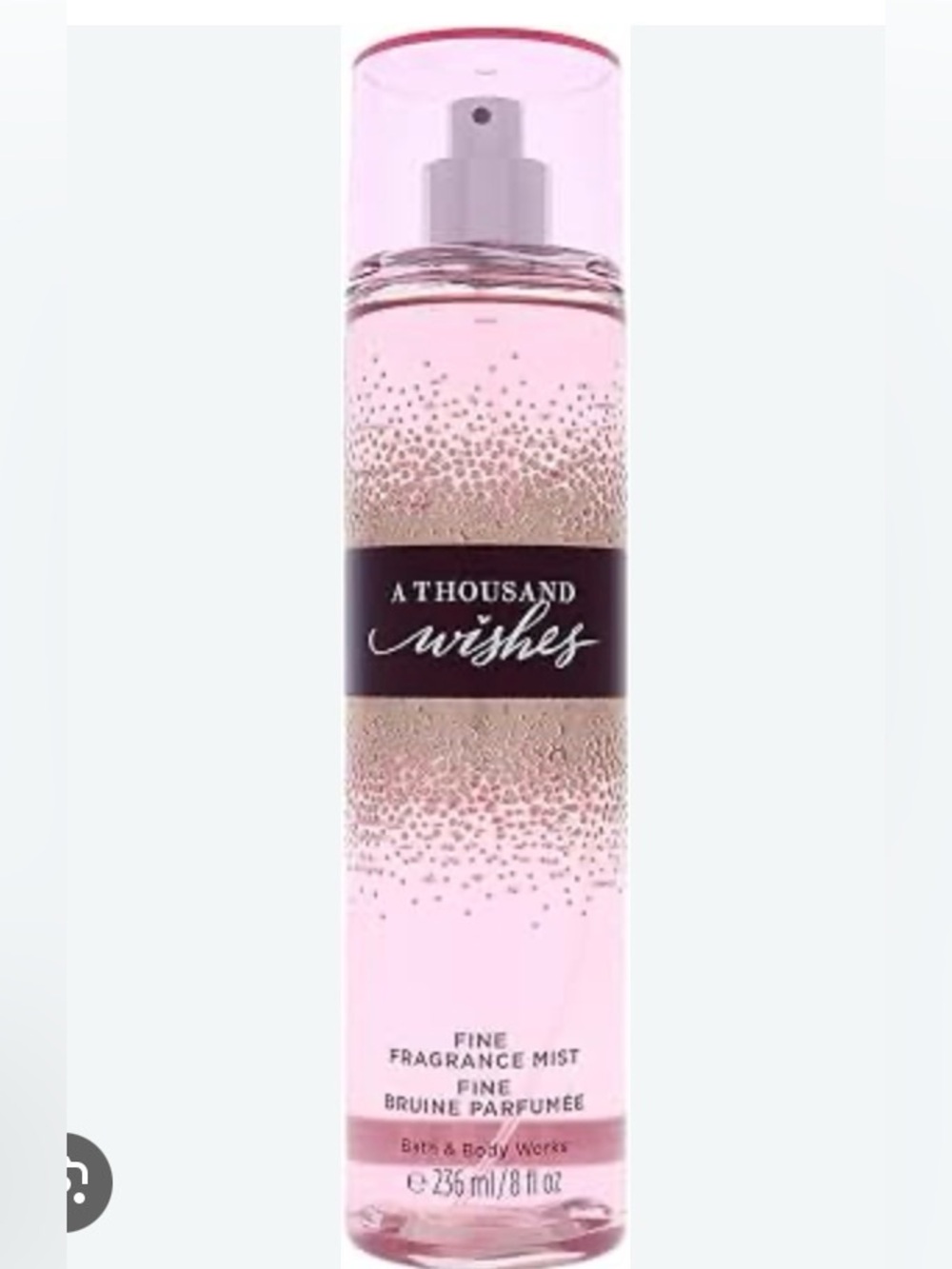 Bath & Body Works A Thousand Wishes Body Mist — Pink & Gold Accents